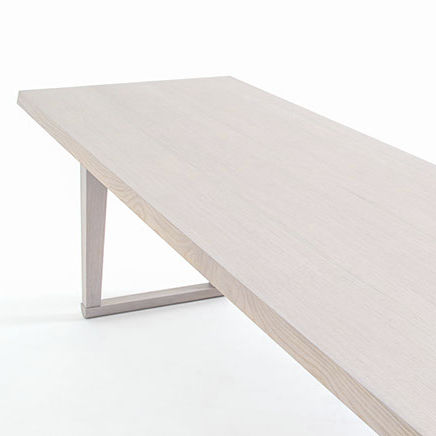 Contemporary dining table - EVE - arianeske - wooden / rectangular / extending