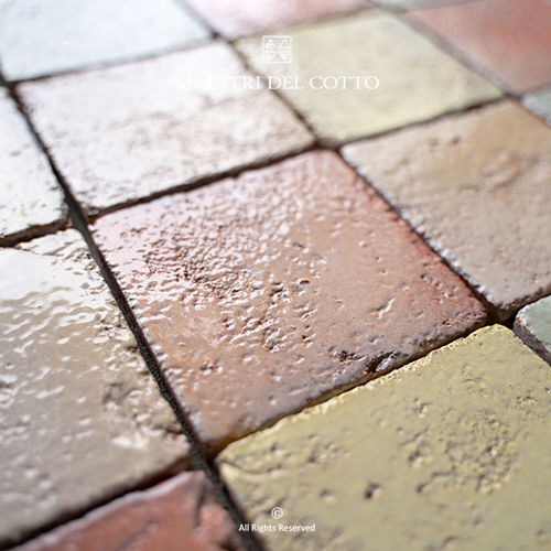 Terracotta tile - COTTO SMALTATO AGRUMI - MAESTRI DEL COTTO - high-gloss / enameled / indoor