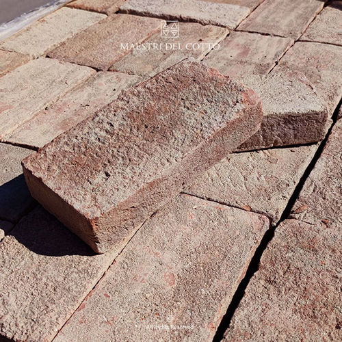 Terracotta cladding brick - MATTONE ANTICO ROSATO - MAESTRI DEL COTTO - outdoor / indoor / glued