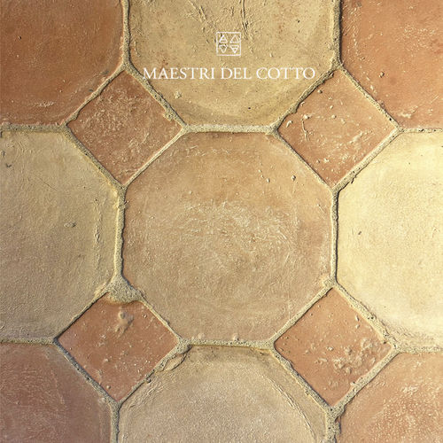 Terracotta hexagonal tile - COTTO MULTICOLOR VISSUTO - MAESTRI DEL COTTO - indoor / floor / rustic