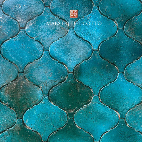 Terracotta tile - COTTO SMALTATO SARDEGNA DOPPIA CUPOLA - MAESTRI DEL COTTO - indoor / floor / rustic