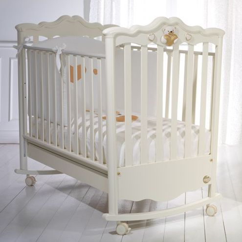 Single bed - ROMANTICO - Baby Expert - contemporary / child's / on casters
