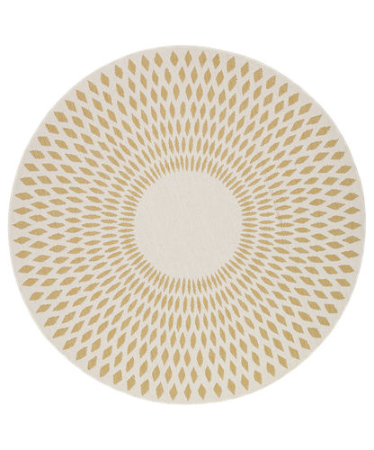 Contemporary rug - ILLUSION - AFK Living - patterned / polypropylene / round