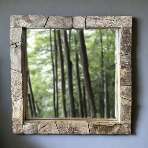 Wall-mounted mirror - BLESLE - ARRELART - for hotel / for hotel room / contract