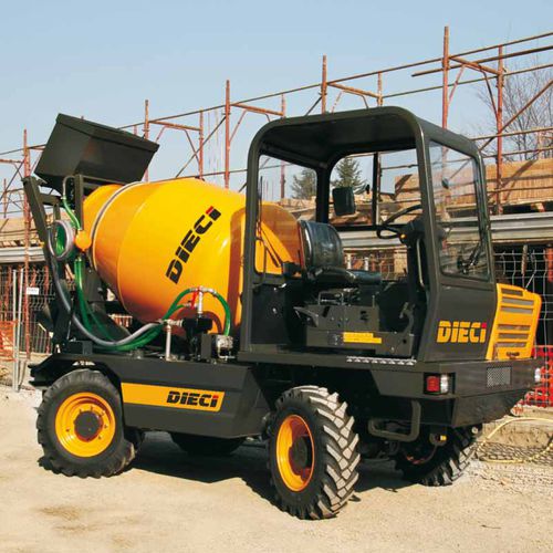 Diesel self-loading concrete mixer - AB L 3500 CCS - DIECI - for construction / loading