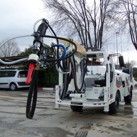 Concrete spraying machine - SPRAYCON 20.9 - Partindus