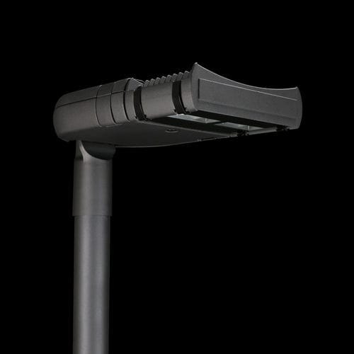 Urban lamp post - IZAR 400 - Ghisamestieri - contemporary / cast aluminum / glass