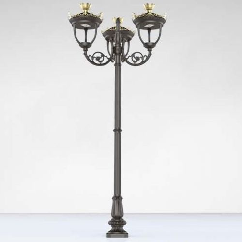 Lighting pole - OVULI 10 - Ghisamestieri - cast iron