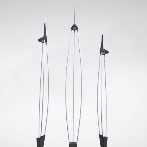 Lighting pole - YUMI - Ghisamestieri - steel