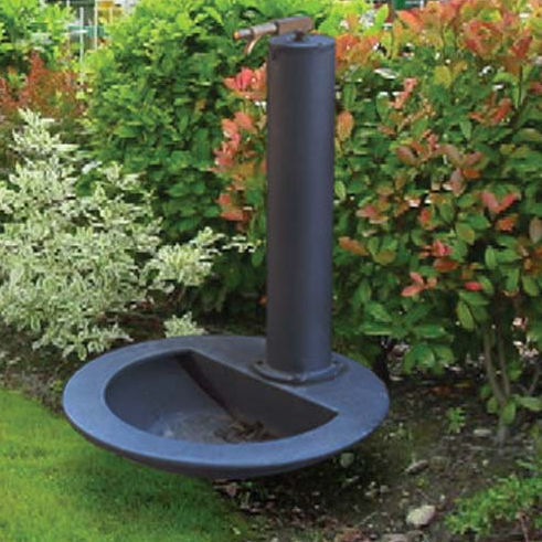 Public fountain - BELLI - Ghisamestieri - steel / cast iron / contemporary
