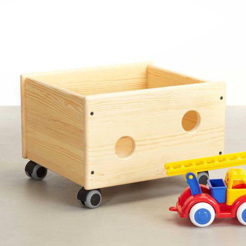 Wooden storage box - ALBERA LLAR - Ergokids