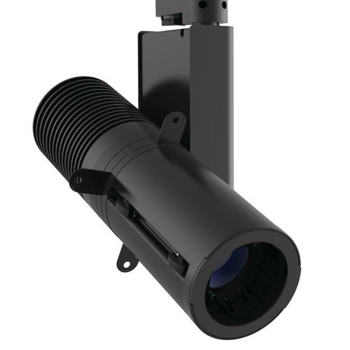 LED track light - SYCLOP LP35 - SPX LIGHTING - round / aluminum / painted steel