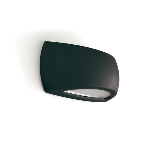 Contemporary wall light - 646A-G05X1A-02 - Novolux Lighting - outdoor / resin / semicircular