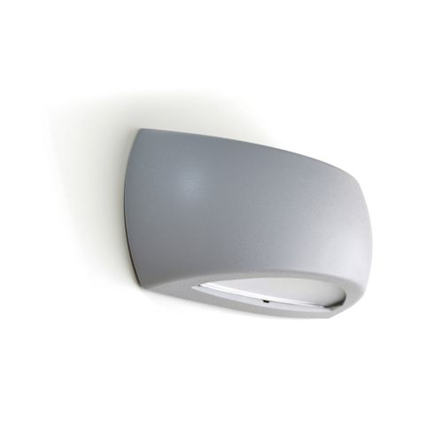 Contemporary wall light - 646A-G05X1A-03 - Novolux Lighting - outdoor / resin / semicircular