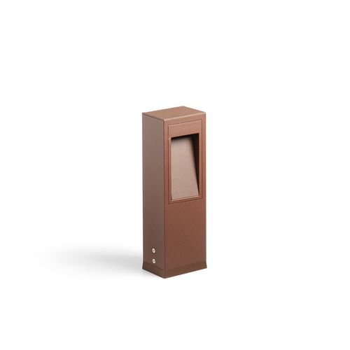 Garden bollard light - 929C-L3105B-90 - Novolux Lighting - contemporary / aluminum / polycarbonate