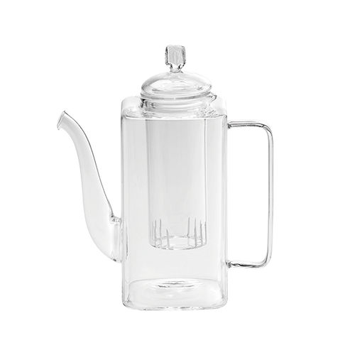 Borosilicate glass teapot - BORO : BHV 12503 - BITOSSI HOME - commercial / for domestic use