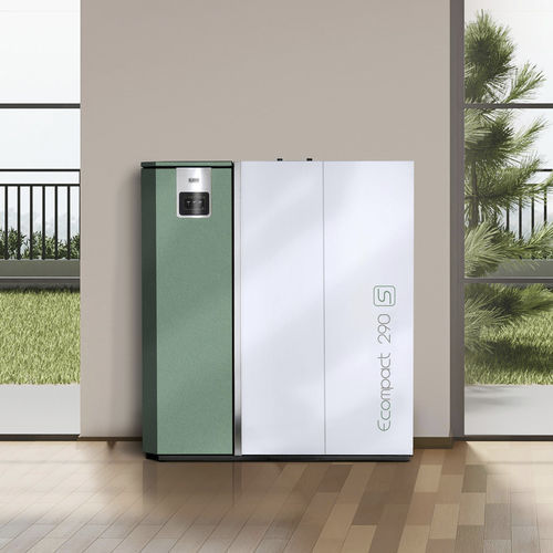 Pellet boiler - ECOMPACT 290S - Klover - for heating only / residential / indoor