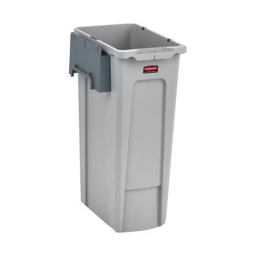 Container trash can - SLIM JIM® - Rubbermaid Commercial Products - recycling / resin / with lid
