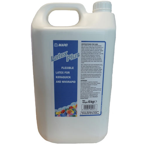 Accelerator admixture - LATEX PLUS - MAPEI GB - for mortar