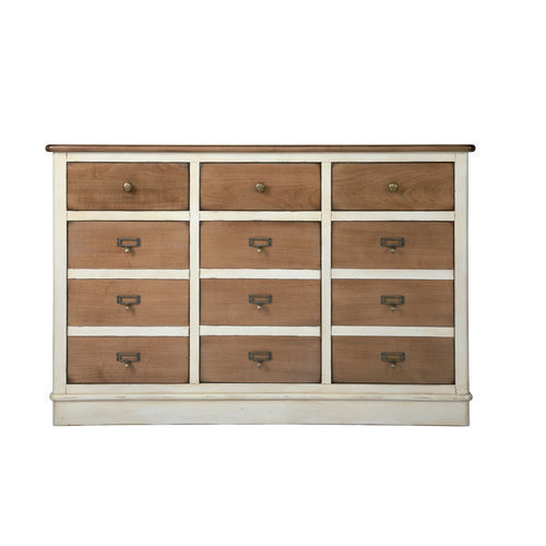 Traditional chiffonier - TRANSAT - Michel Ferrand - wooden / white
