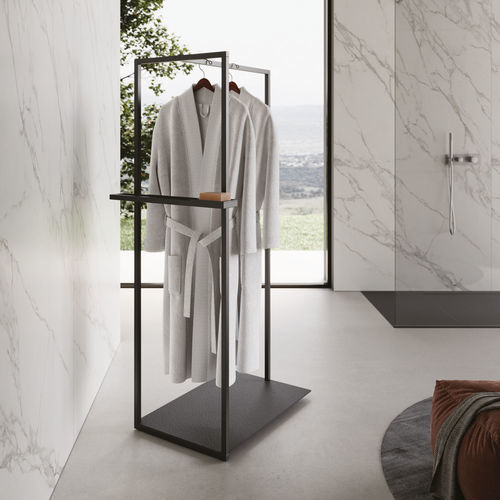 Floor-mounted valet stand - Lido  - Disenia - metal / contemporary