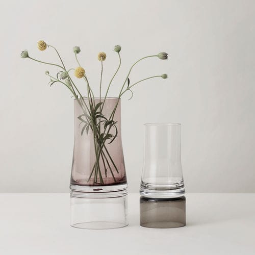Contemporary vase - 201317 - LYNGBY PORCELÆN - glass / by Joe Colombo