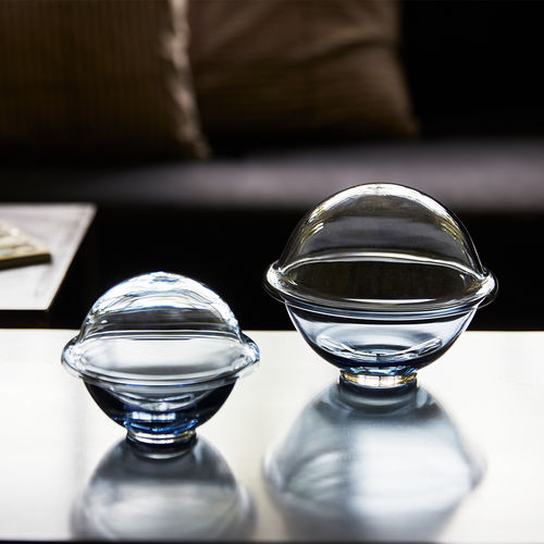 Blown glass candy jar - 200930 - LYNGBY PORCELÆN