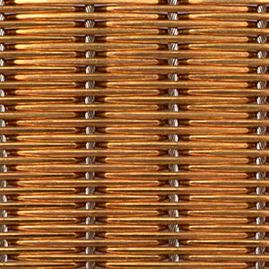 Stainless steel woven wire fabric - XY-M2175T - Hebei Shuolong Metal Products Co.,Ltd - copper / close-knit mesh / decorative