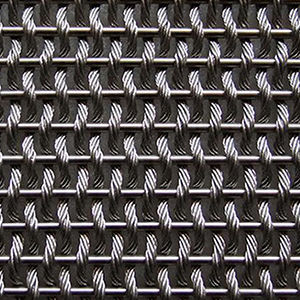 Stainless steel woven wire fabric - XY-M4325 - Hebei Shuolong Metal Products Co.,Ltd - for interior / square mesh