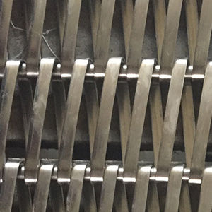 Stainless steel woven wire fabric - XY-A5016 - Hebei Shuolong Metal Products Co.,Ltd - solar shading / twisted