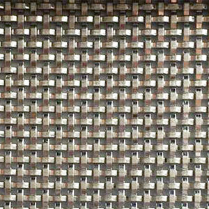 Stainless steel woven wire fabric - XY-3411S - Hebei Shuolong Metal Products Co.,Ltd - for partition wall / square mesh