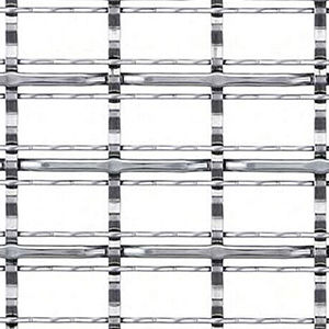 Stainless steel woven wire fabric - XY-3821 - Hebei Shuolong Metal Products Co.,Ltd - for interior / elongated mesh