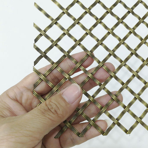 Stainless steel wire mesh - XY=3130G - Hebei Shuolong Metal Products Co.,Ltd - for partition wall / for furniture / for door