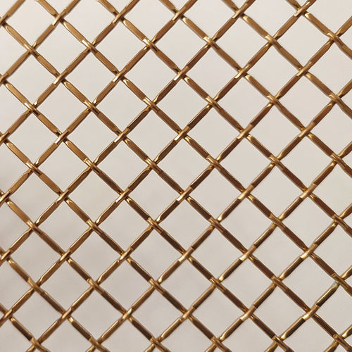 Stainless steel woven wire fabric - XY-1820 - Hebei Shuolong Metal Products Co.,Ltd - for interior / for facade / for wall