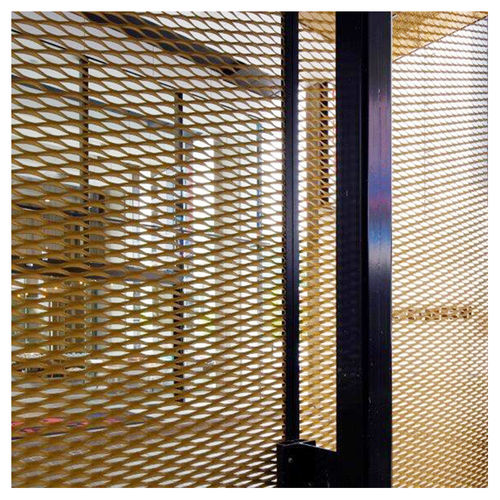 Decorative wire mesh - XY-AL01 - Hebei Shuolong Metal Products Co.,Ltd - aluminum / stainless steel / for facade