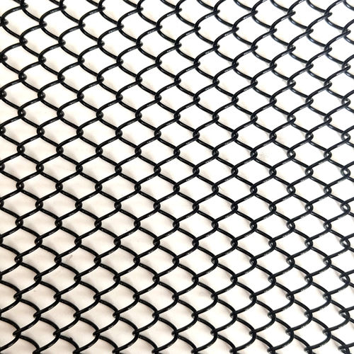 Aluminum wire mesh - XY-AG1580 - Hebei Shuolong Metal Products Co.,Ltd - for curtains / twisted / black