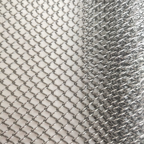 Stainless steel wire mesh - XY-AGB1608 - Hebei Shuolong Metal Products Co.,Ltd - for facade / for interior design / for railing