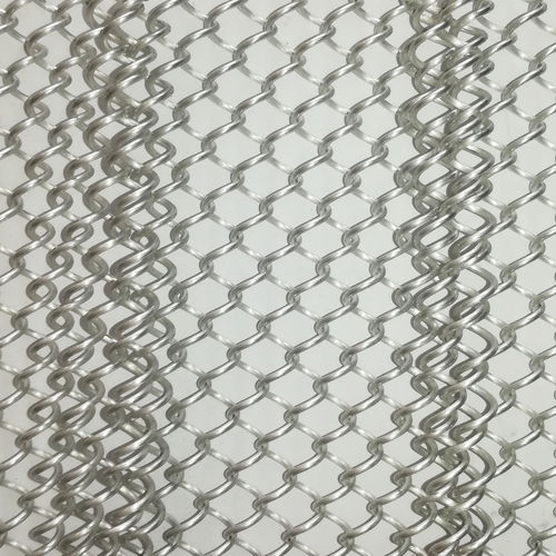Aluminum wire mesh - XY-AG1675 - Hebei Shuolong Metal Products Co.,Ltd - for facade / cladding / for curtains