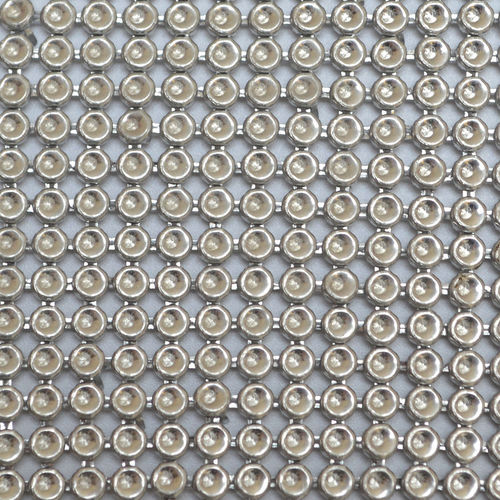 Aluminum wire mesh - XY-B-D - Hebei Shuolong Metal Products Co.,Ltd - for curtains / for interior design / square mesh