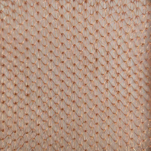 Copper woven wire fabric - XY-1252E - Hebei Shuolong Metal Products Co.,Ltd - for interior / for glass facade / twisted