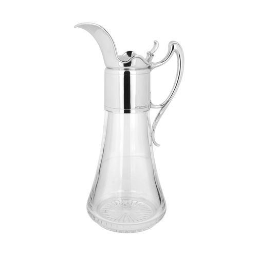 Crystal pitcher - LISA - TOPAZIO - sterling silver / for gourmet restaurants