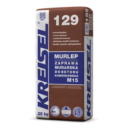 Jointing mortar - MURLEP 129 - Kreisel - waterproof / for aerated concrete / for masonry