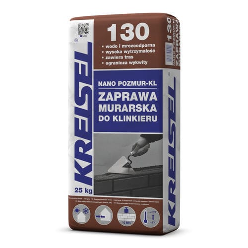 Adhesive mortar - POZMUR-KL NANO 130 - Kreisel - jointing / waterproof / for masonry