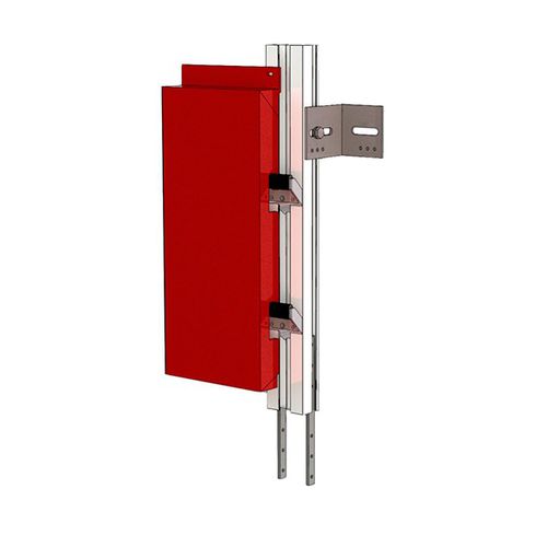 Steel fastening system - CONNEX® STANDARD - Cantori srl - aluminum / for facade cladding / exterior