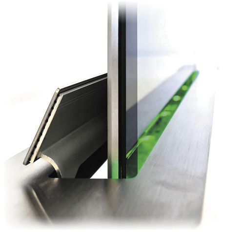 Retractable monitor - V-FREE - ELEMENT ONE - LCD / full-color
