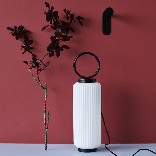 Table lamp - MOONBEAM - lucie kaas - metal / glass / opal