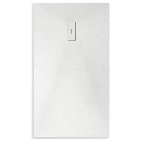 Rectangular shower base - EVOLUTION - Nuovvo - above floor / extra-flat / resin