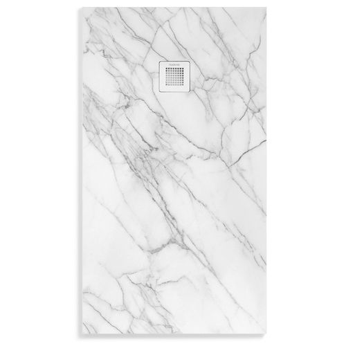 Rectangular shower base - CREATIVESKIN - Nuovvo - above floor / extra-flat / resin
