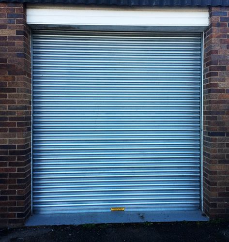 Roller shutter - Industrial Door Engineering - galvanised steel / door / security