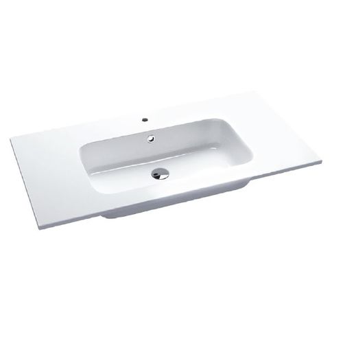 Built-in washbasin - HARD - Decosan - Corian® / with counter / multiple